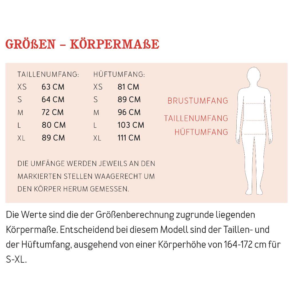 Papierschnittmuster Sweathose Frau Pauli XS-XL